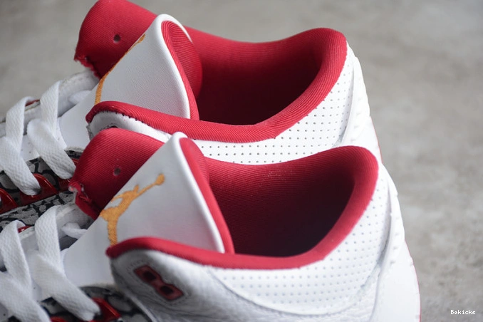 Cheap BK red ct8532-126 retro 3 jordan cardinal 1124